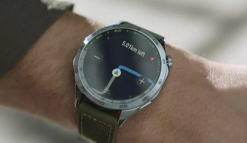 El Huawei Watch GT4 combina elegancia y funcionalidades. Foto: Cortesía