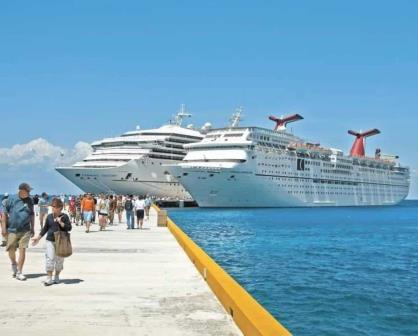 Aumenta llegada de  cruceros a México en 2024; qué puertos recibieron más visitantes