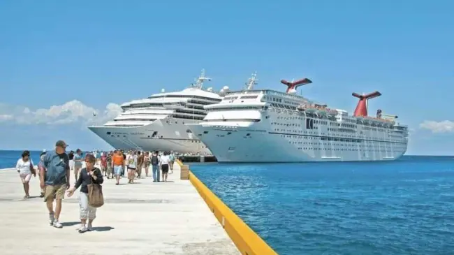 En 5 puertos del país se concentró principalmente la llegada de cruceros. Foto: Cortesía