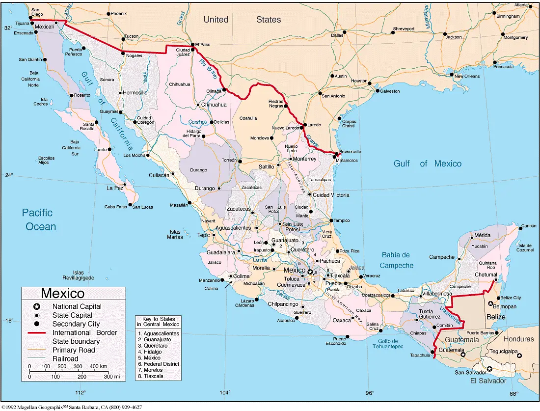 Mapa de México