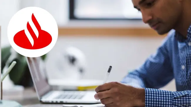 Descubre los requisitos y pasos para solicitar esta beca de Santander. Edición de foto: TBN