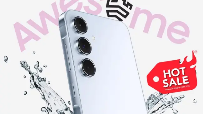 El Samsung Galaxy A55 cuenta con batería de larga duración. Foto: Especial