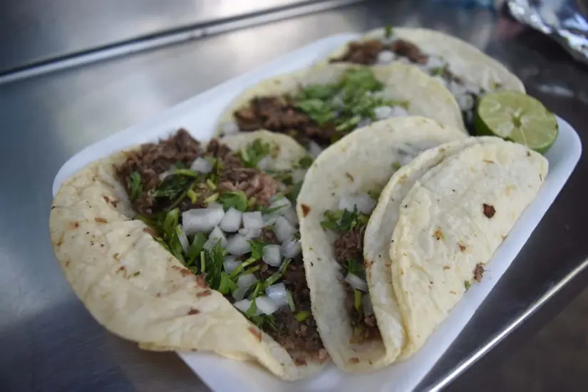 Tacos de cabeza El Chino