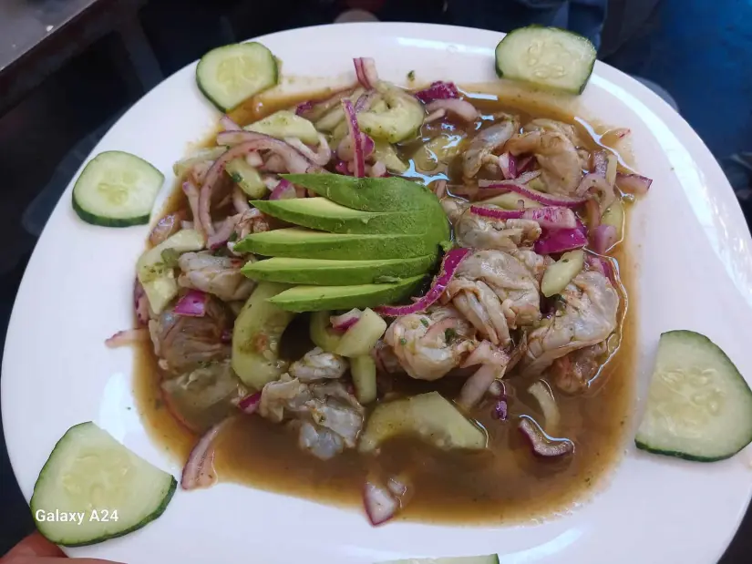 Aguachile, de los platillos más conocidos. Foto: Mariscos El Chato Gordillo