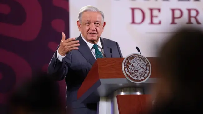 Andrés Manuel López Obrador, presidente de México.