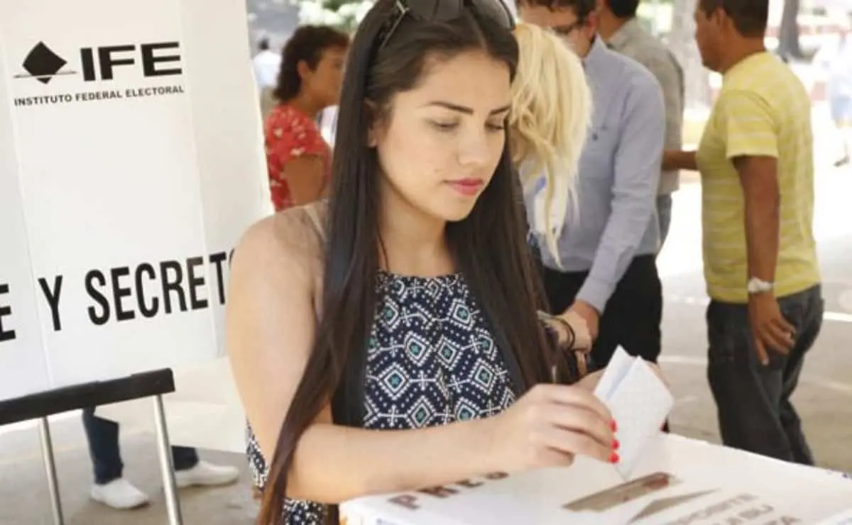 Los jóvenes representan el 30% de la lista nominal en México, por lo que su voto puede ser decisivo. Foto: Cortesía