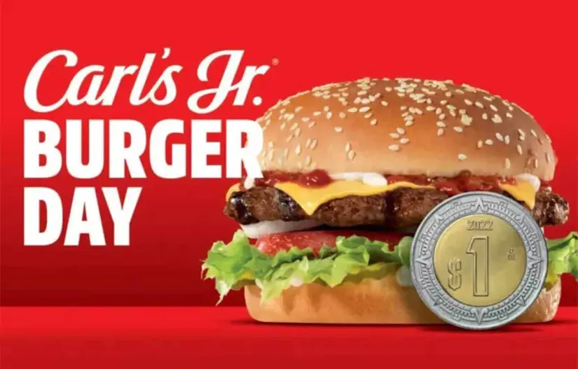 Carl’s Jr listo para festejar el Día de la Hamburguesa