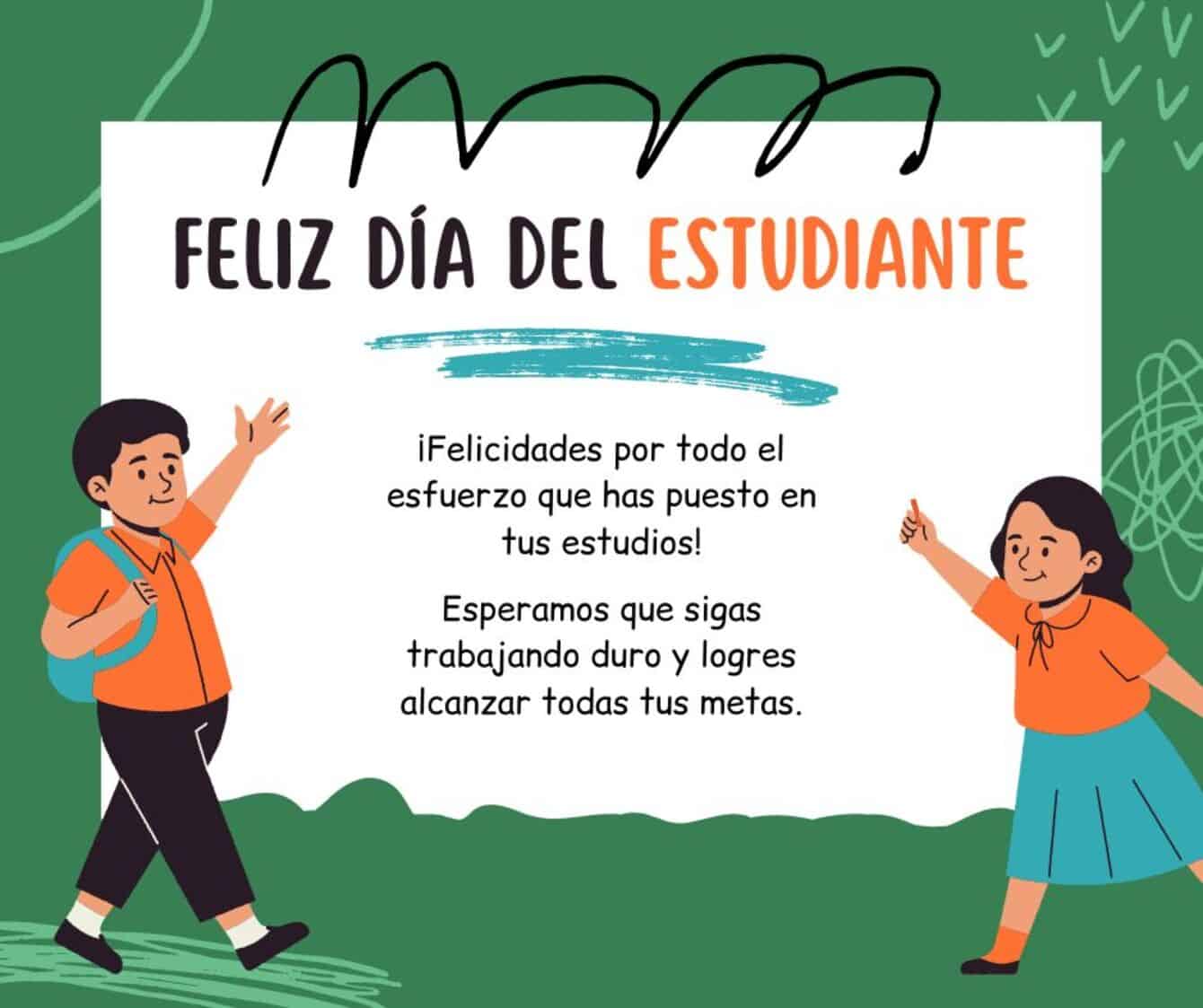 Felicidades a todos los estudiantes