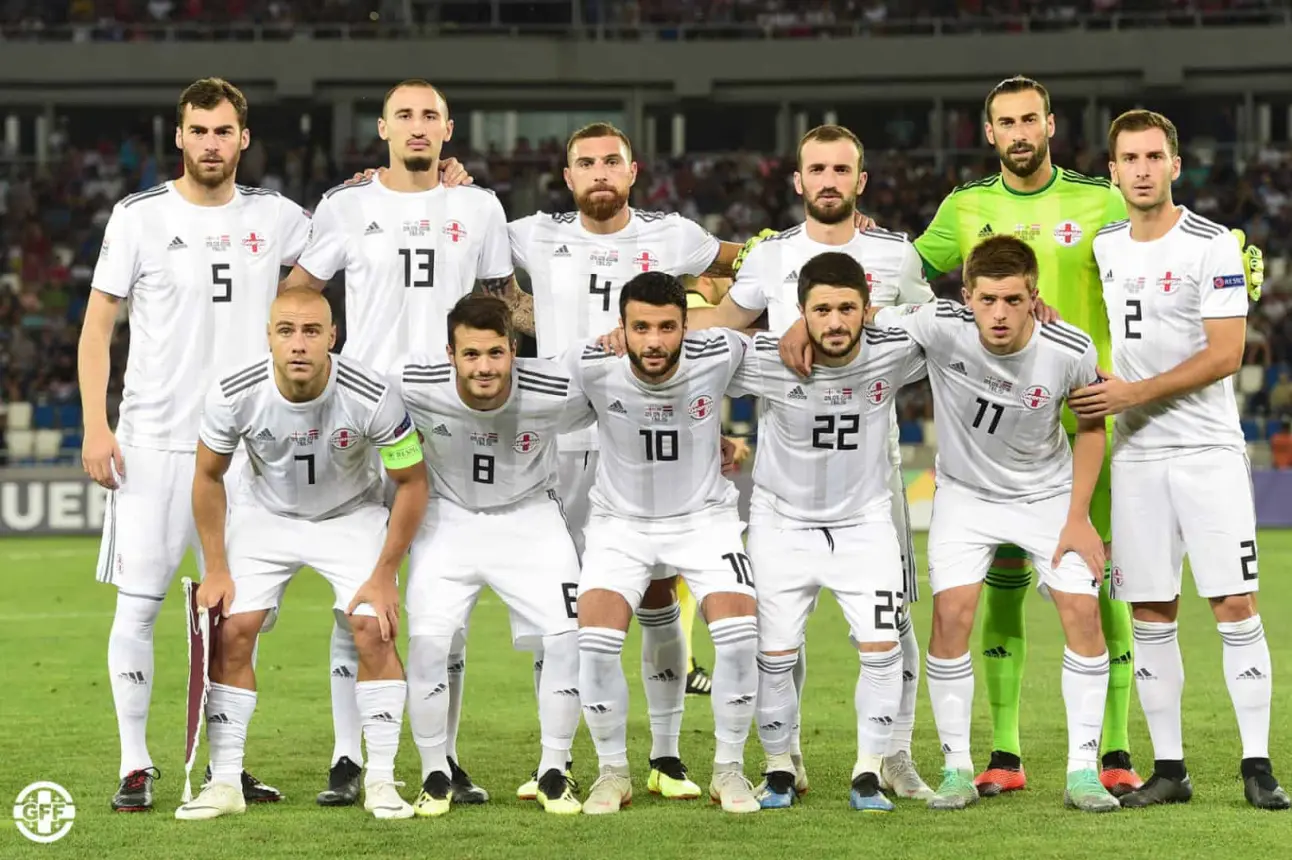 La selección georgiana se encuentra en el Grupo F | Imagen: KFF