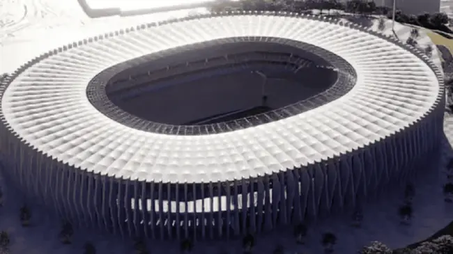 El nuevo estadio del conjunto celeste estará en la zona de Tlalnepantla, Estado de México. Foto: X