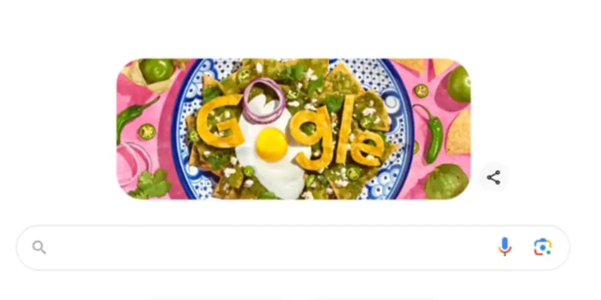 Hoy Google dedicó su Doodle a los chilaquiles y nosotros te compartimos tres ricas recetas.