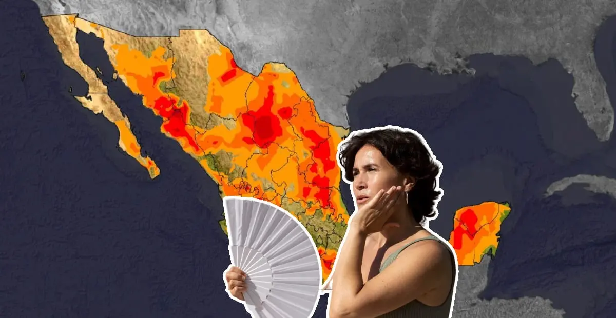 La canícula afectará a gran parte del país con altas temperaturas.