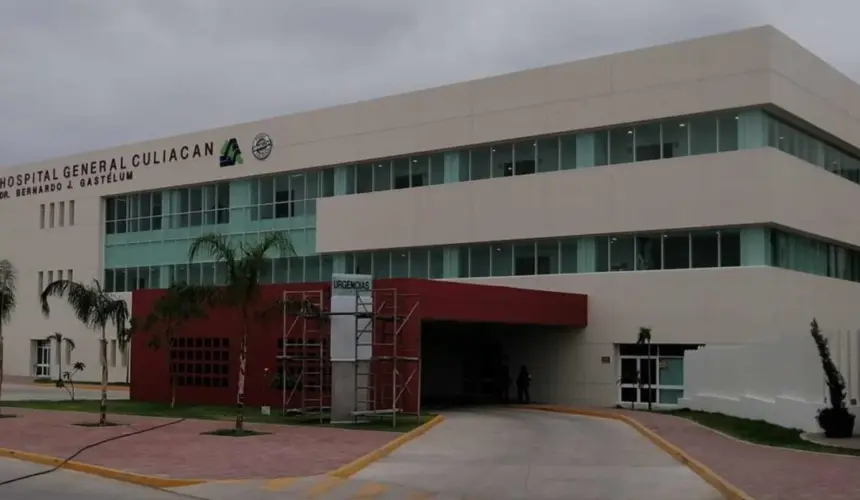 El Nuevo Hospital General de Culliacán, en pocos días va  a inciar operaciones. Foto: Cortesía