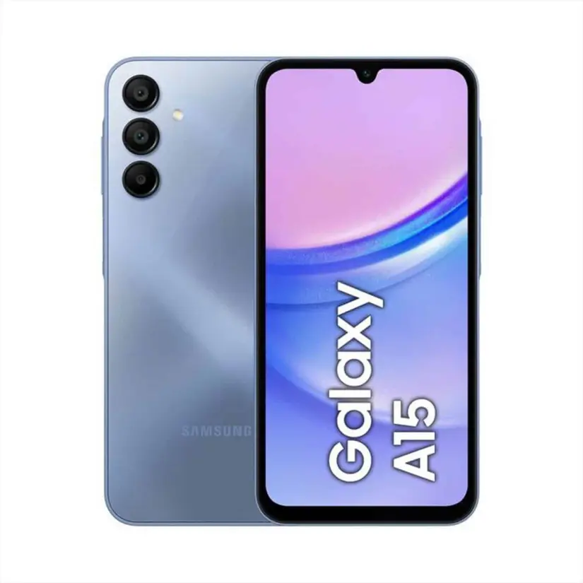 El smartphone samsung galaxy A15trae batería de larga duración. 