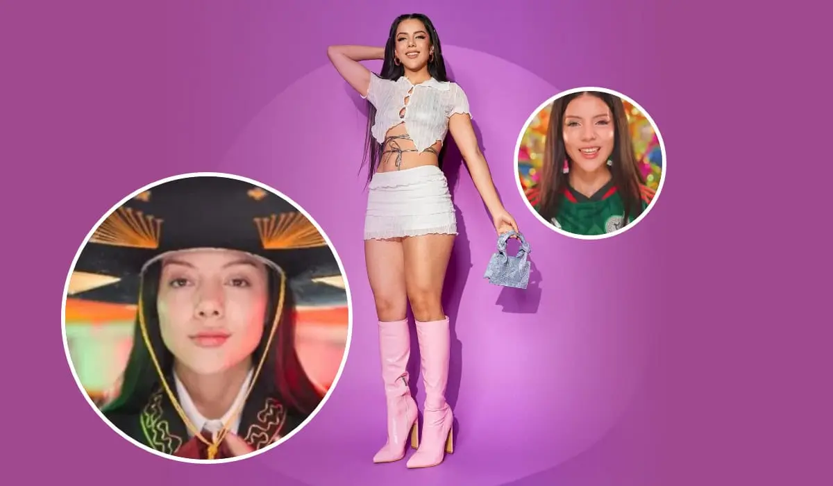 Doris Joselyn, conquista redes sociales con la versión mexicana del trend ‘Asoka’. Foto: Cortesía