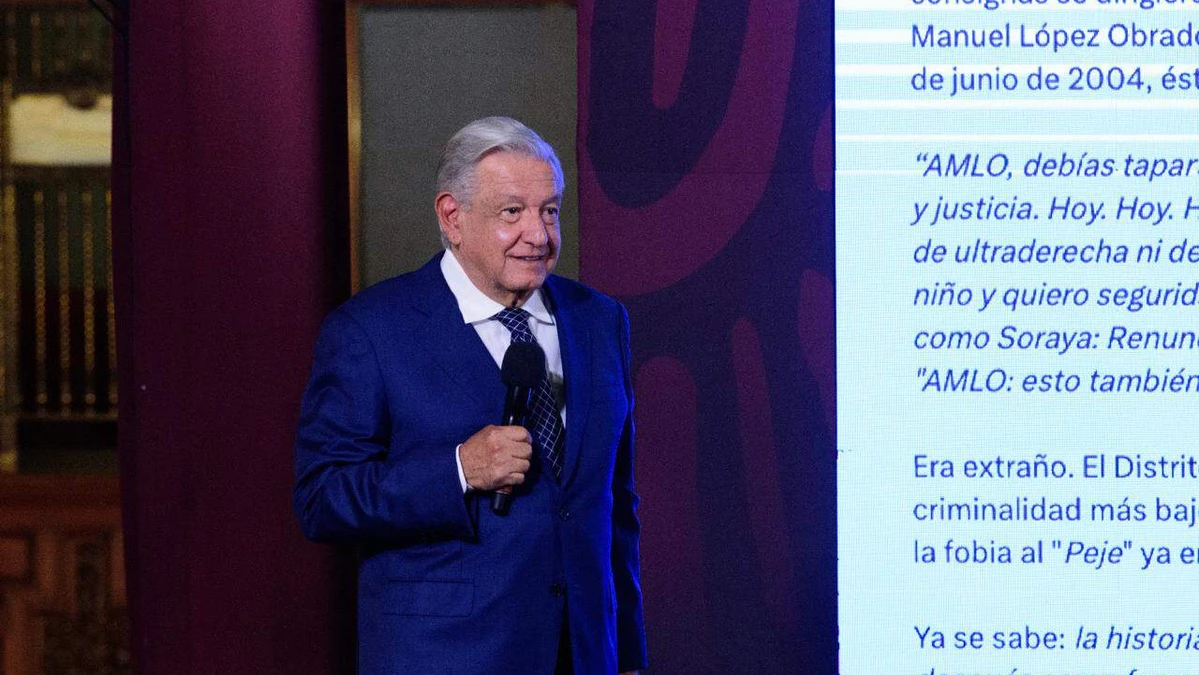 Andrés Manuel López Obrador, presidente de México.