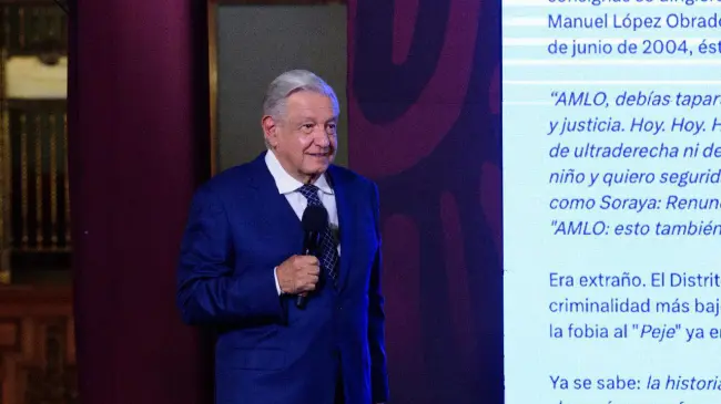 Andrés Manuel López Obrador, presidente de México.
