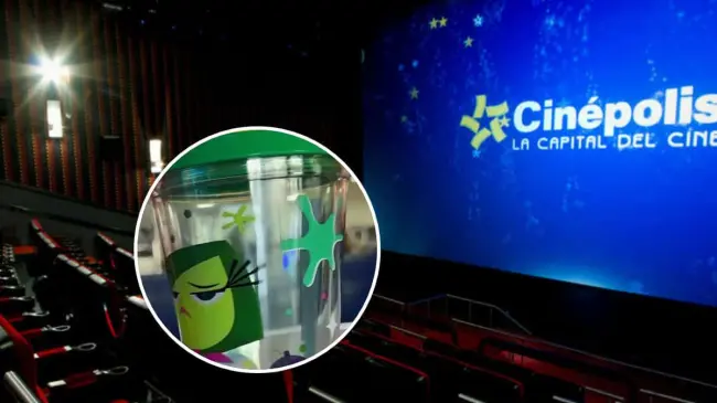 Los vasos de Intensamente 2 que venderá Cinépolis vienen con tapa. Foto: Coleccionables de Cine-Tus Buenas Noticias