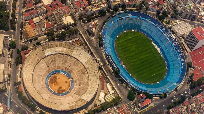El recinto antes era conocido como el Estadio Azul. Foto: Wikipedia