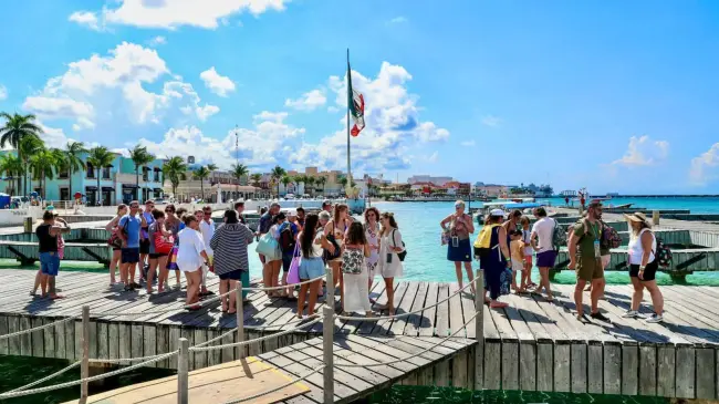 Los centros de playa de México, registraron 146 mil 787 cuartos ocupados promedio en 2024. Foto: Cortesía
