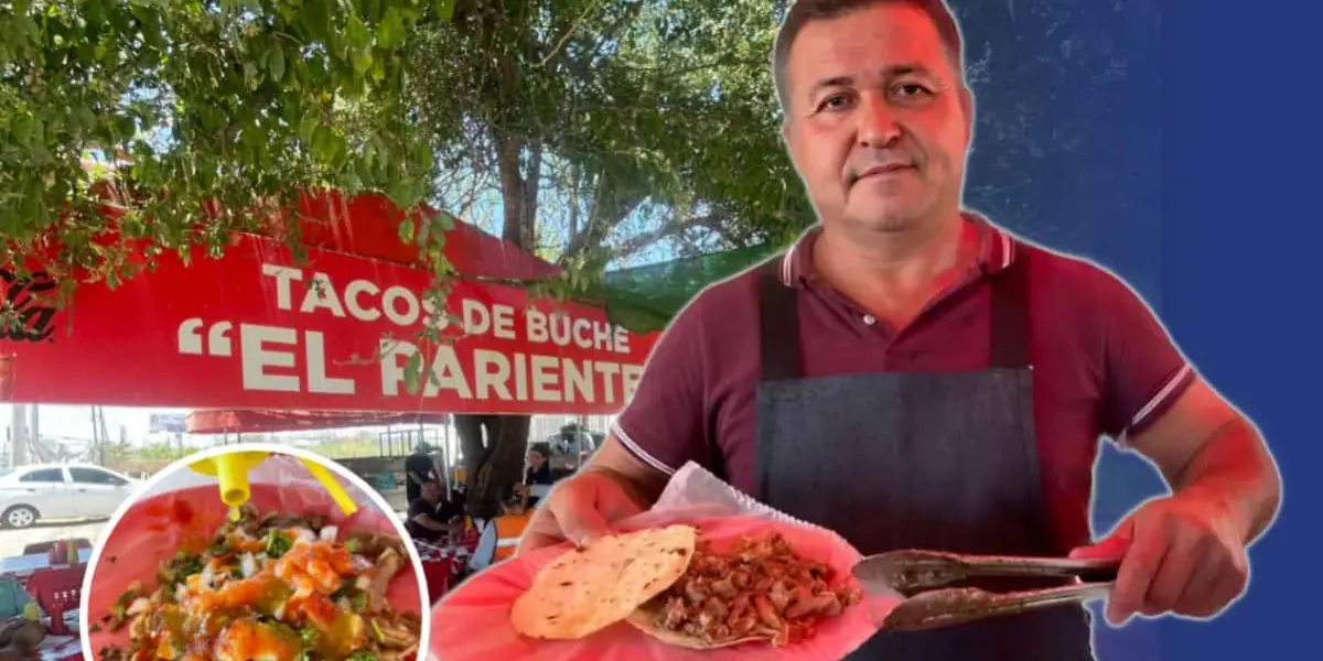 Los Tacos de Buche El Pariente han deleitado paladares por más de 10 años en Culiacán. Foto: Tus Buenas Noticias