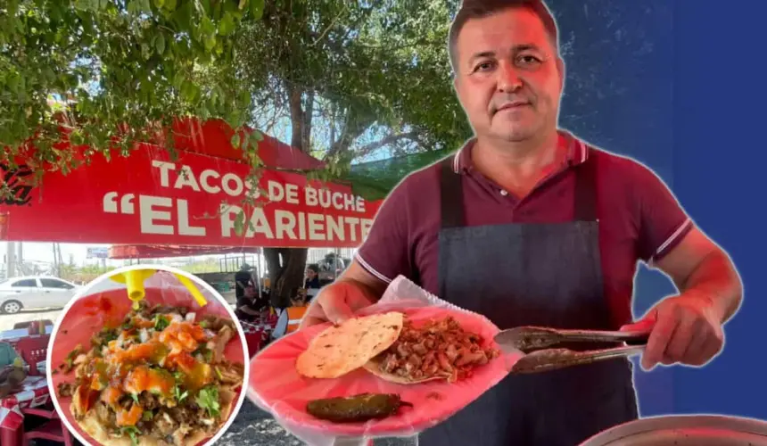 Los Tacos de Buche El Pariente han deleitado paladares por más de 10 años en Culiacán. Foto: Tus Buenas Noticias