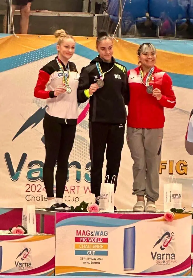 Alexa Moreno conquista bronce en su regreso a las competencias