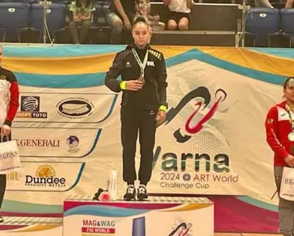 Gimnasia Artística. Alexa Moreno conquista bronce en su regreso a las competencias