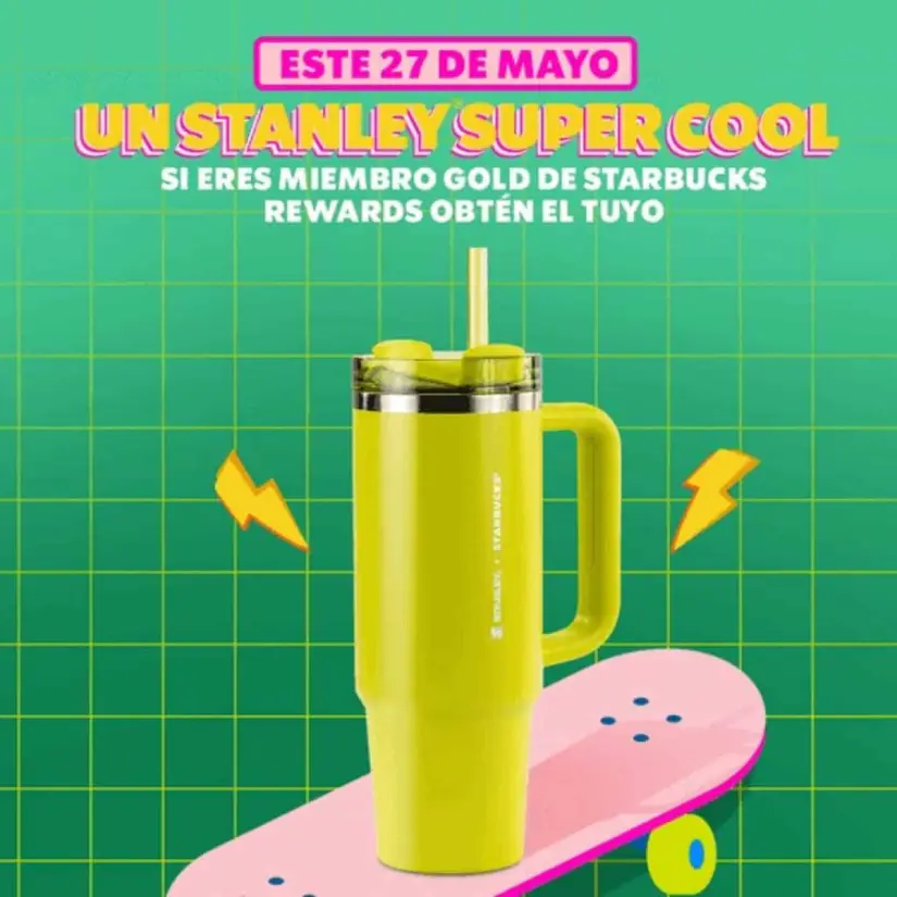 Starbucks lanzará vaso Stanley Lime: ¿cuándo sale y cuánto costará?