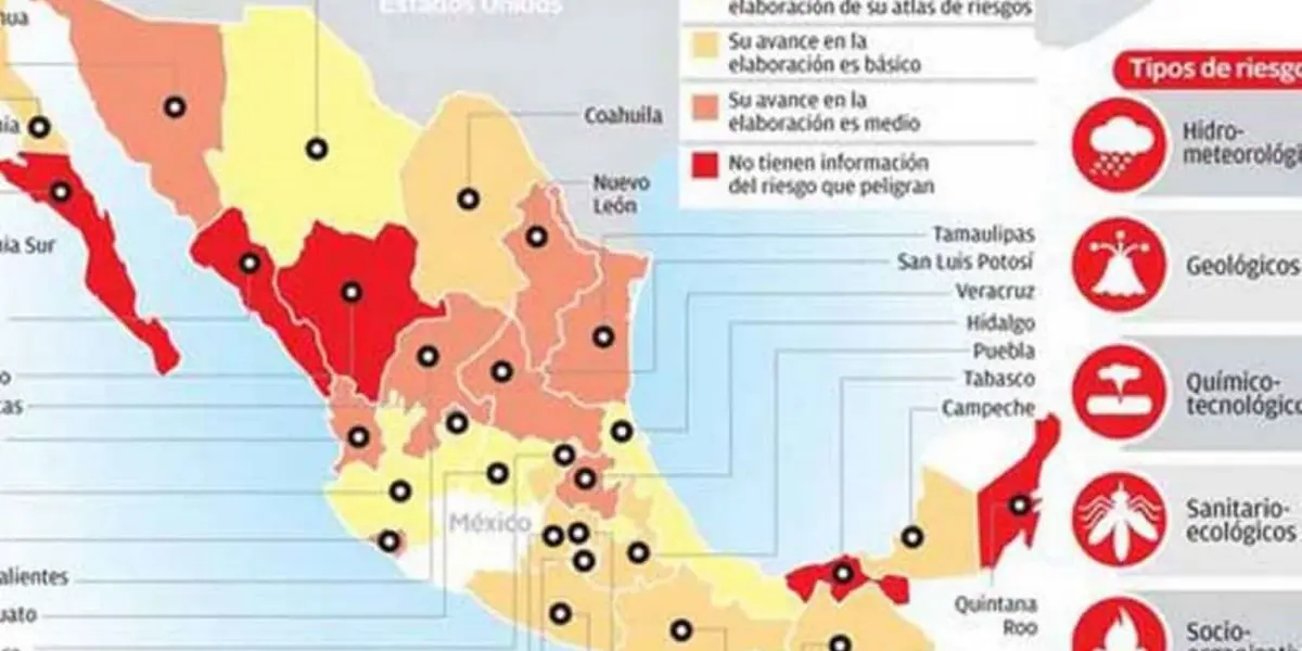 Identifica la importancia de tener un atlas de riesgo para tu ciudad en temporada de desastres