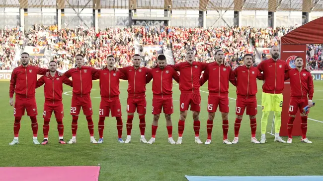 Serbia se encuentra en el Grupo C de la Euro | Imagen: @FSSrbije