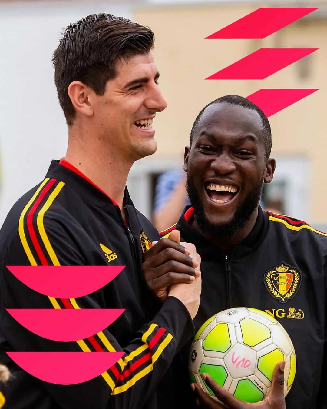 Courtois es la principal ausencia de Bélgica | Imagen: @BelRedDevils