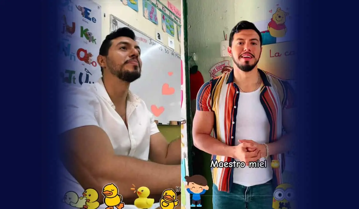 El profesor se ha vuelto muy popular en TikTok. Foto: Capturas de pantalla