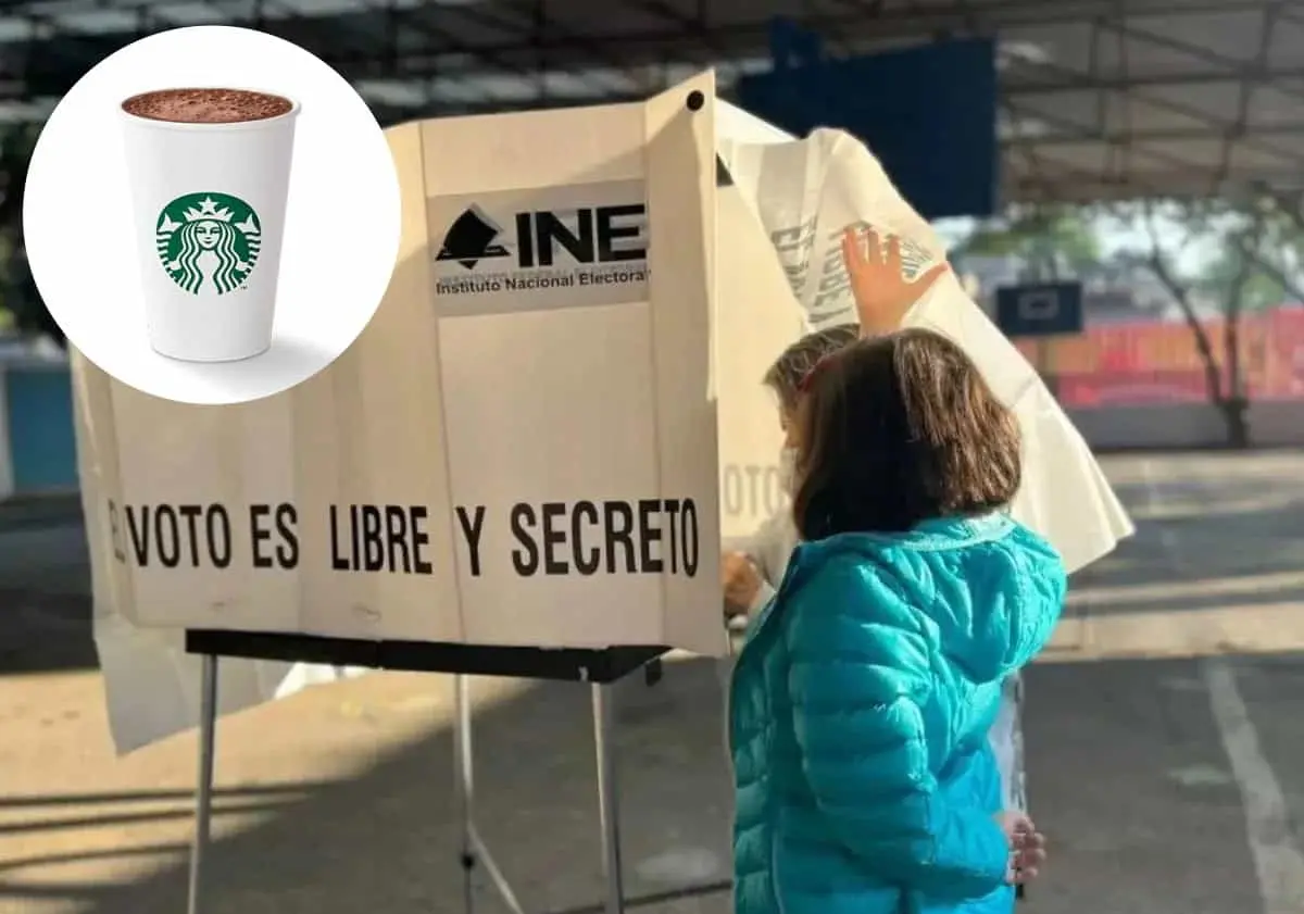 Starbucks celebra la participación ciudadana con una promoción especial. Foto: Especial