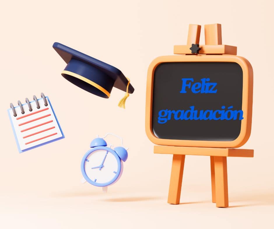 Linda imagen para los graduados