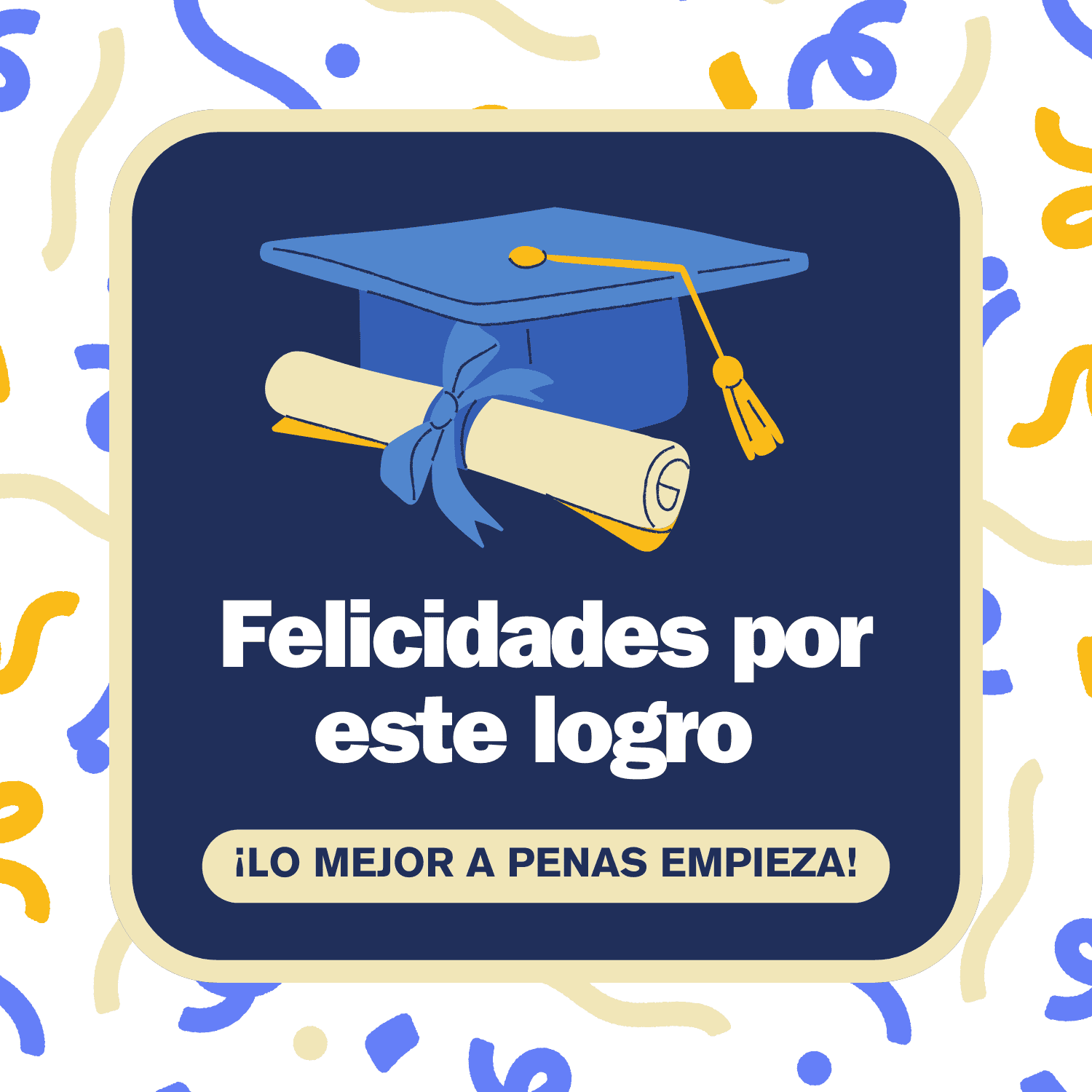 Feliz graduación 2024