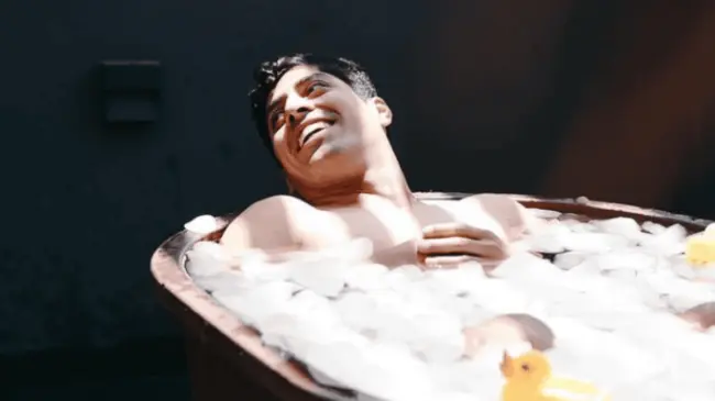Conoce los beneficios físicos y mentales del ice bath. Foto IG @aldoecheveste