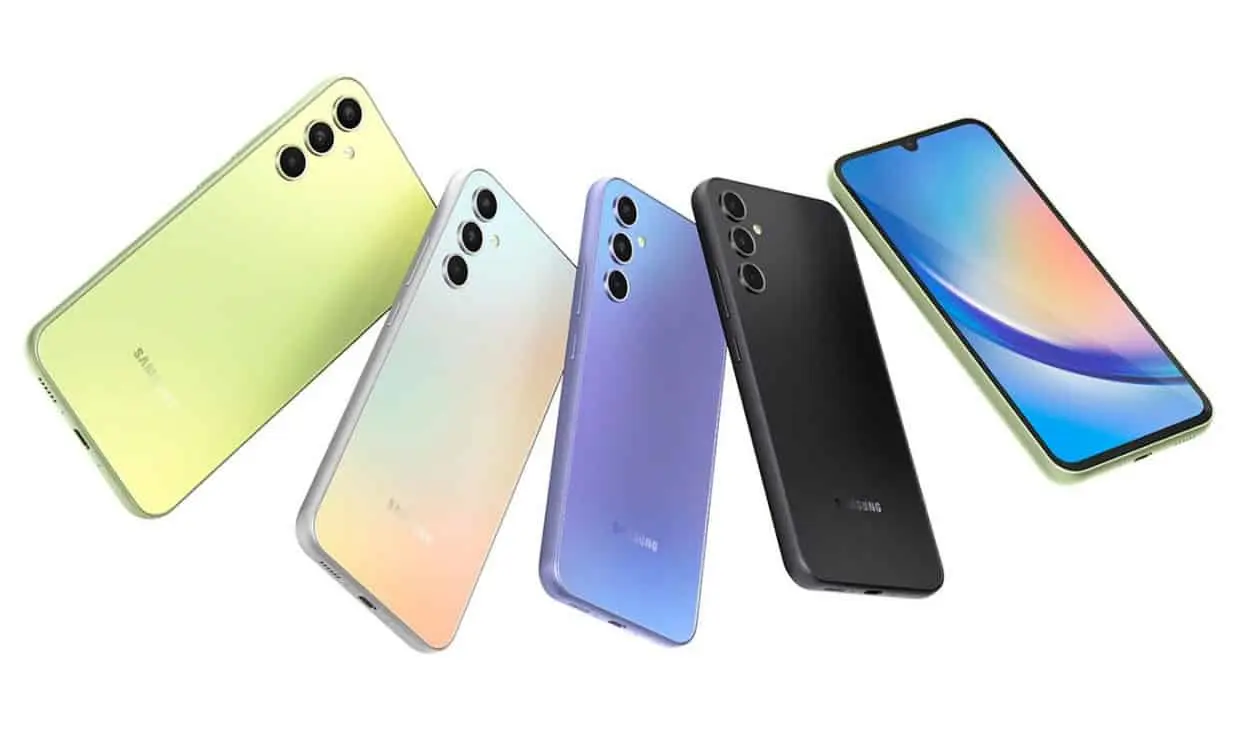El Galaxy A34 es uno de los smartphones favoritos de la gama media. Foto: Samsung