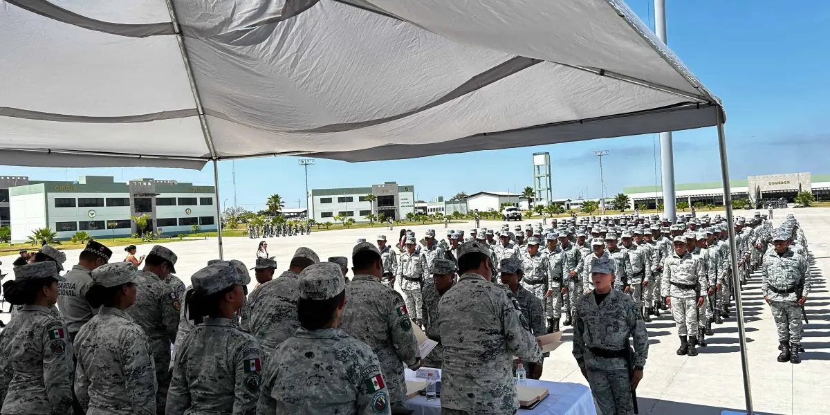 Apoyo de la Guardia Nacional en Sinaloa. Foto Construyendo Paz