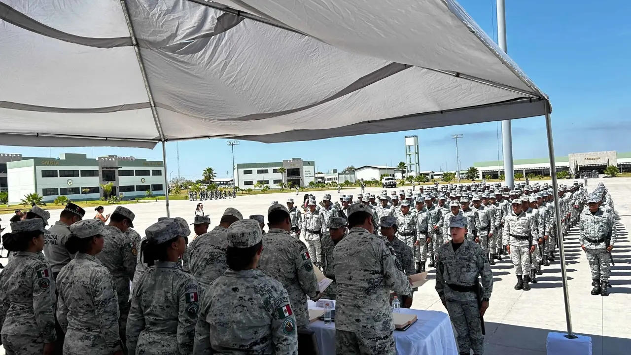 Apoyo de la Guardia Nacional en Sinaloa. Foto Construyendo Paz