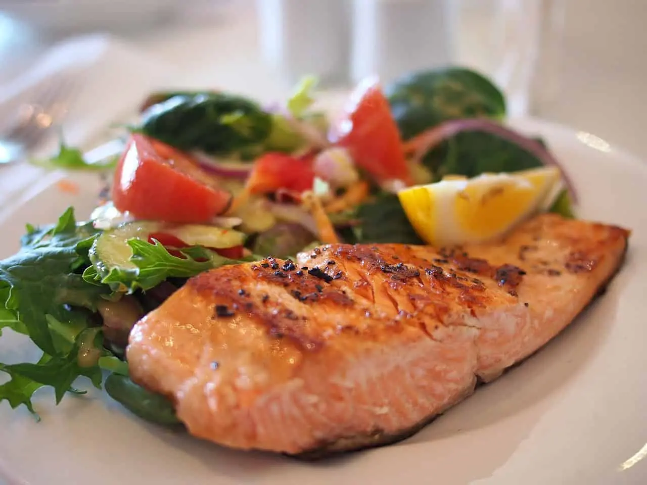 Receta de salmón saludable. Foto Pixabay