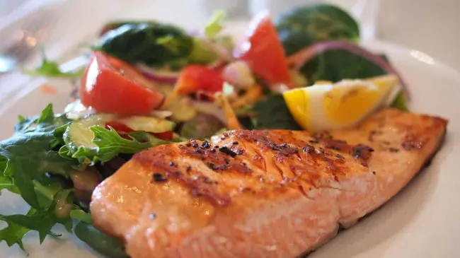 Receta de salmón saludable. Foto Pixabay