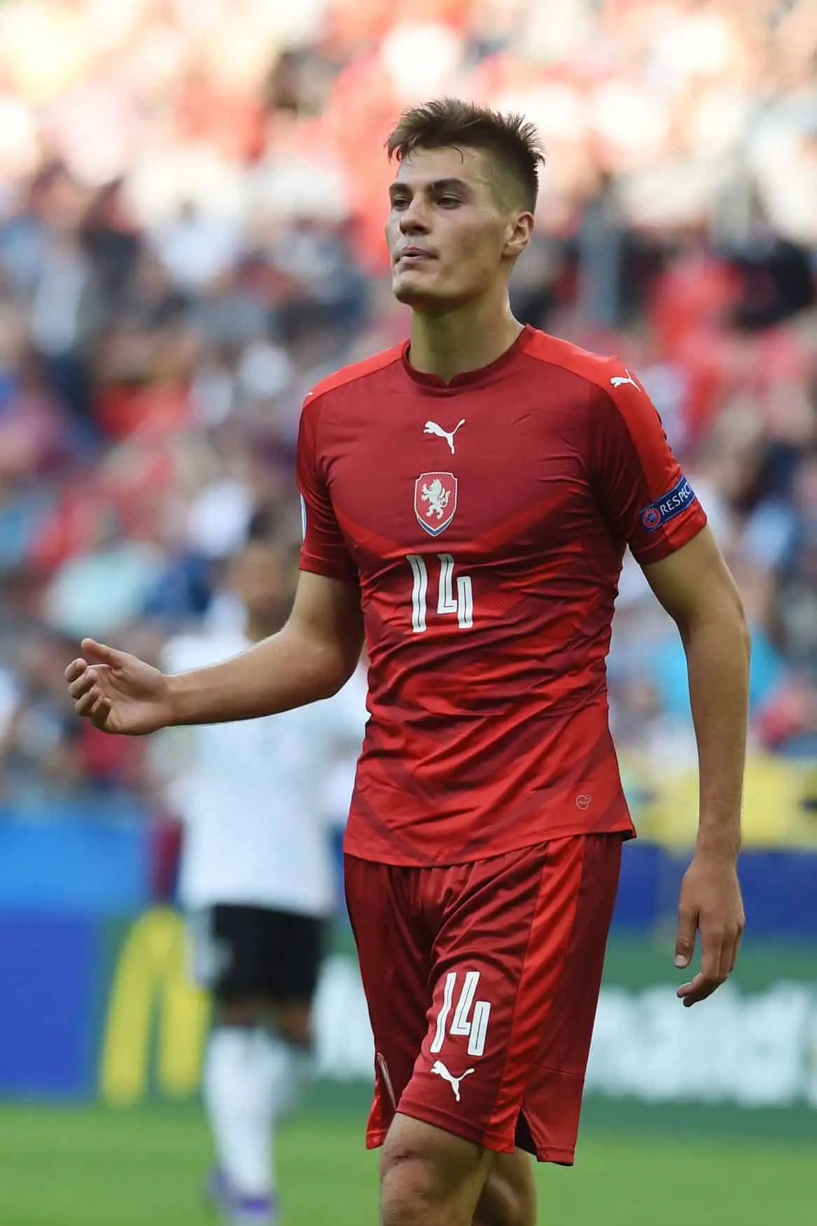 Patrik Schick es la máxima de los checos | Imagen: @ceskarepre_cz