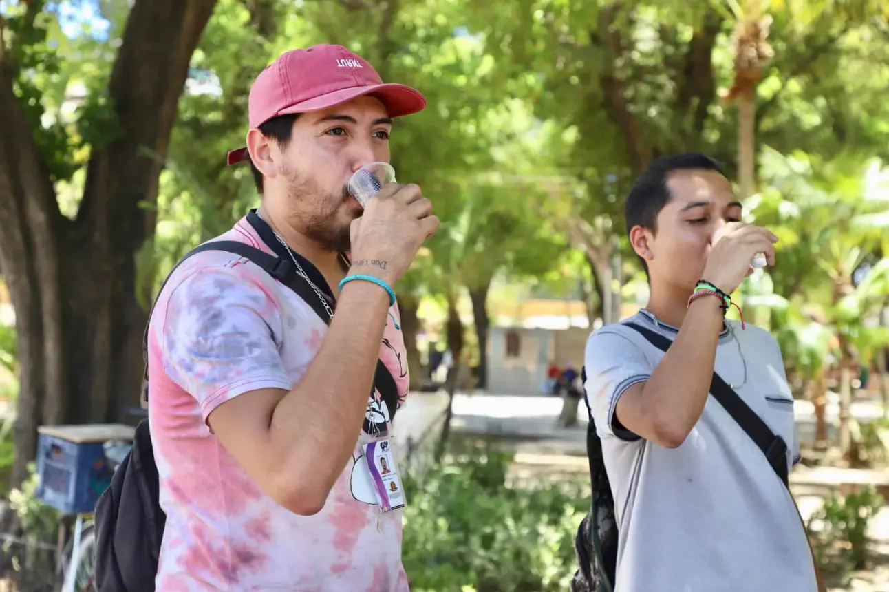 Sinaloa cuenta con varios puntos de hidratación en esta época de calor. Foto: Cortesía