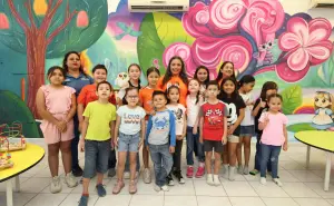 Frida Kahlo enamora a niños y niñas en la nueva sala infantil de la Biblioteca “Rosa María Peraza” en Culiacán