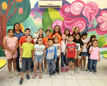 Frida Kahlo enamora a niños y niñas en la nueva sala infantil de la Biblioteca "Rosa María Peraza" en Culiacán