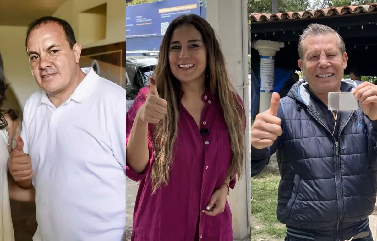 Exdeportistas como Cuauhtémoc Blanco, Paola Espinosa y Julio César Chávez votaron este 2 de junio.