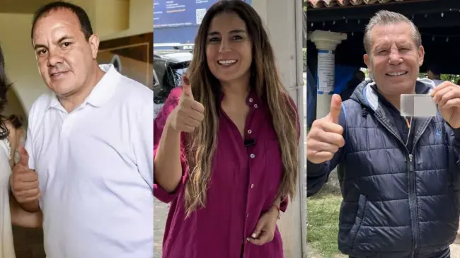 Exdeportistas como Cuauhtémoc Blanco, Paola Espinosa y Julio César Chávez votaron este 2 de junio.