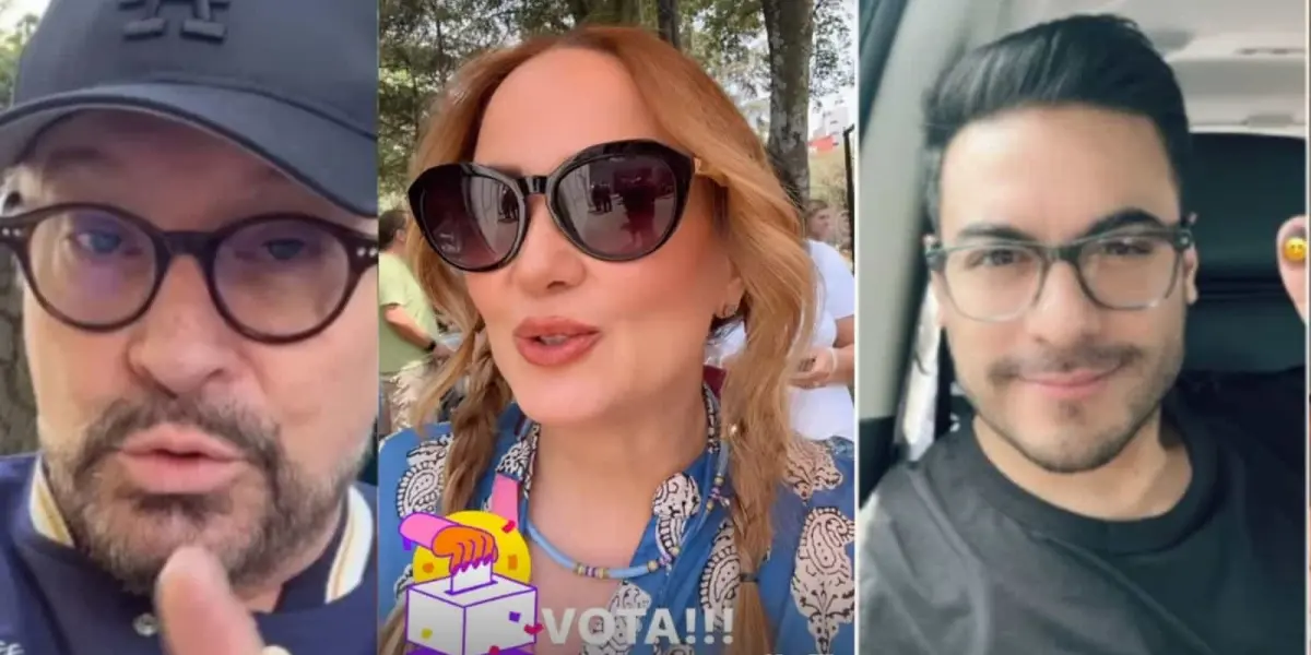 Celebridades votan y piden a sus fans acudir a las urnas | Imagen: internet