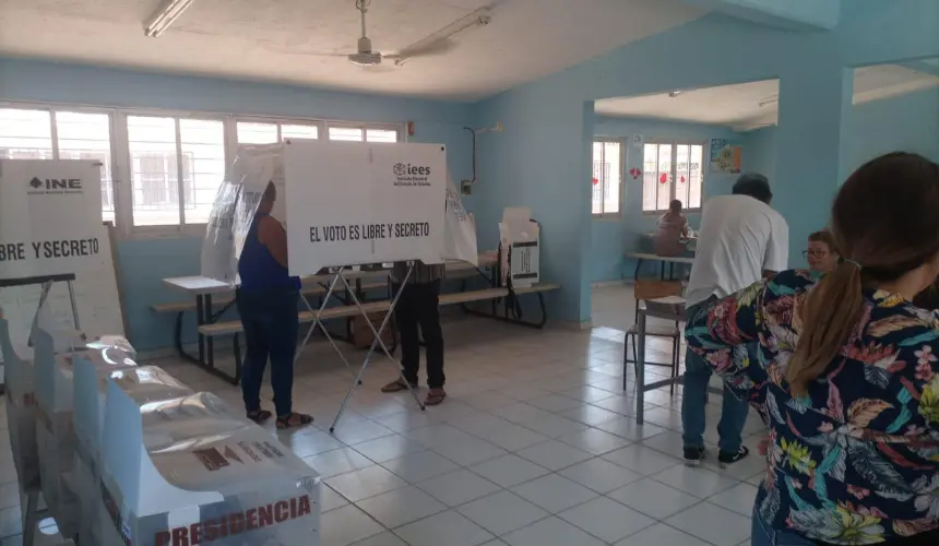 Sin contratiempos se realizaron las votaciones en el municpio de Ahome. Foto: Cortesía